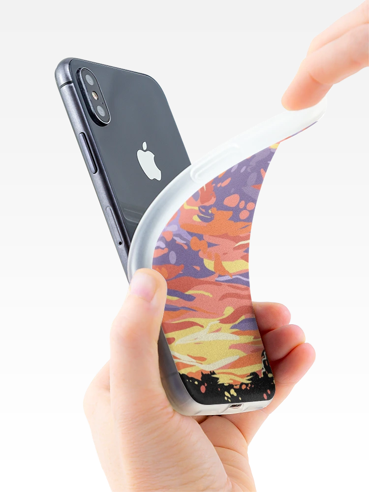 Thumbnail 4 of 5, iPhone Case, sunset designed and sold by greendaykitty13.