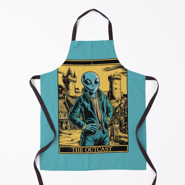 Item preview, "The Outcast" Tarot Card | Alien in Disguise | Neurodivergent & ADHD/Autism Theme designed and sold by MillennialVibe.