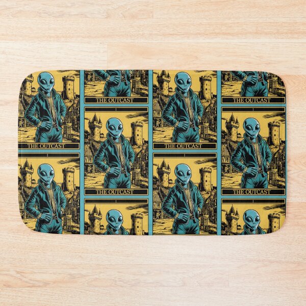 Item preview, "The Outcast" Tarot Card | Alien in Disguise | Neurodivergent & ADHD/Autism Theme designed and sold by MillennialVibe.