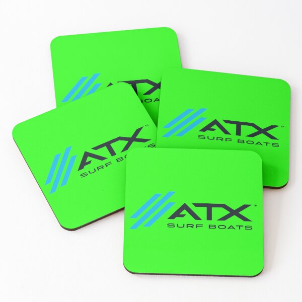 Item preview, ATX Surf Boats Green designed and sold by ChristinasMess.