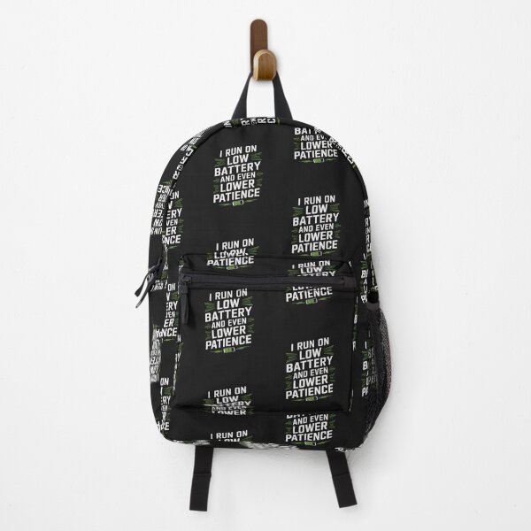 Item preview, SARCASM SAYINGS - Low Battery, Lower Patience designed and sold by SignumShop.