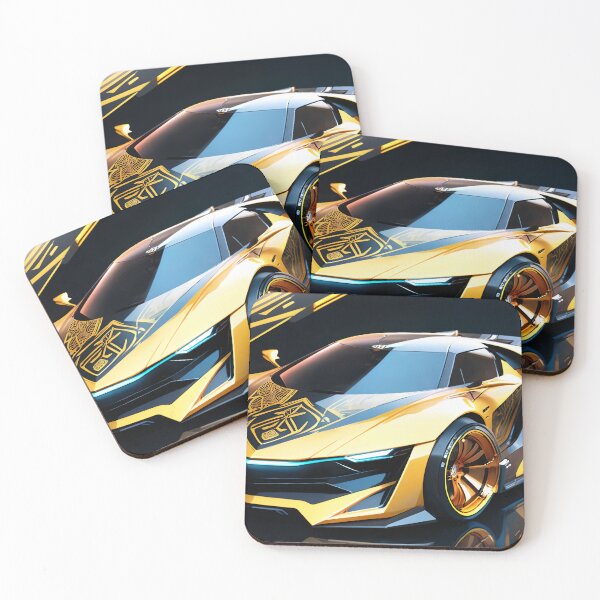 Item preview, Super Car, Yellow & Black, Compact designed and sold by DigitalHeadache.