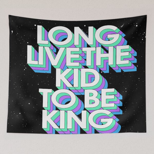 Item preview, LONG LIVE THE KID TO BE KING designed and sold by The Turbulent Architect.