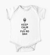 Keep Calm Skyrim One Piece - Short Sleeve