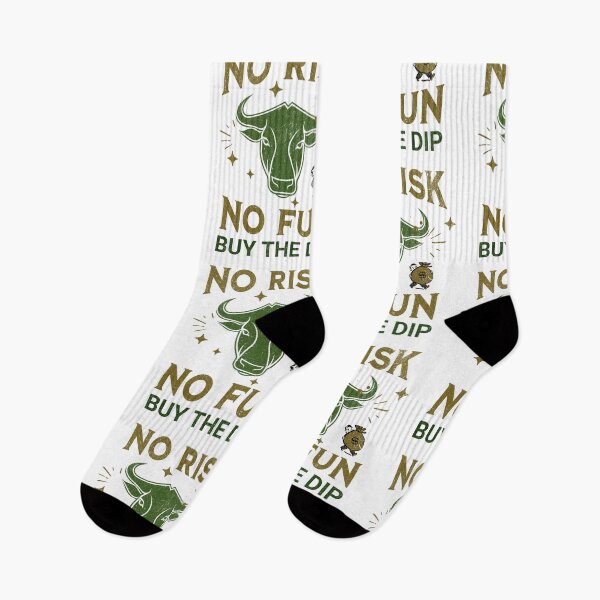 Item preview, No Risk No Fun - Buy the Dip designed and sold by NordicBadger.
