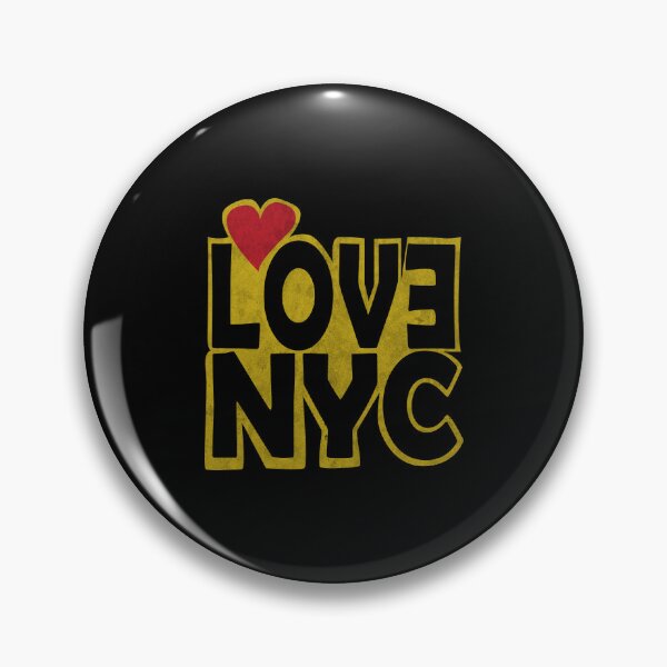 Item preview, Love NYC Yellow, red, Black, Sticker  designed and sold by crevettedesign.