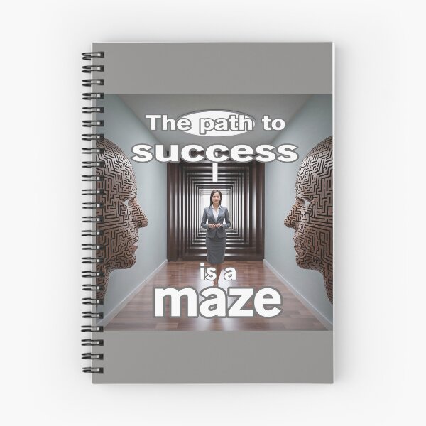 Item preview, The Path To Success Is A Maze designed and sold by Surreallytee.