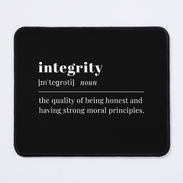 Item preview, integrity (white text) designed and sold by pilotpegasus.