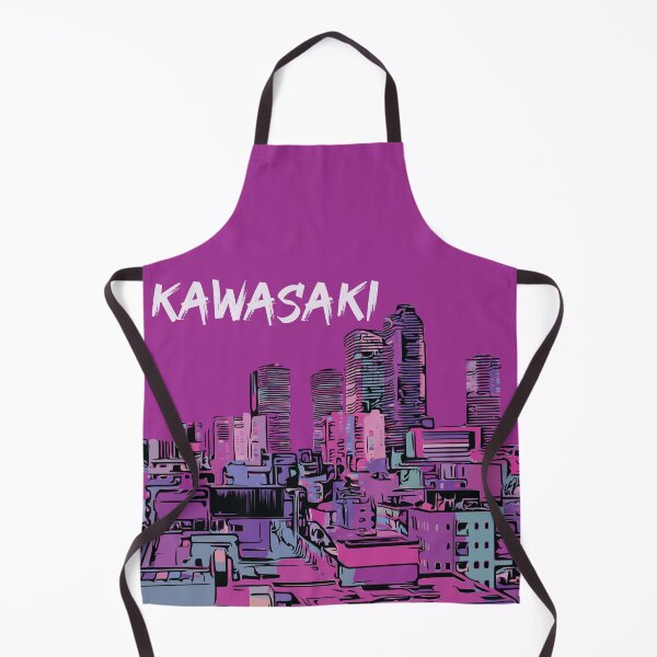 Item preview, Kawasaki - Japanese City Pop Aesthetic designed and sold by Lakeric Cityscapes.
