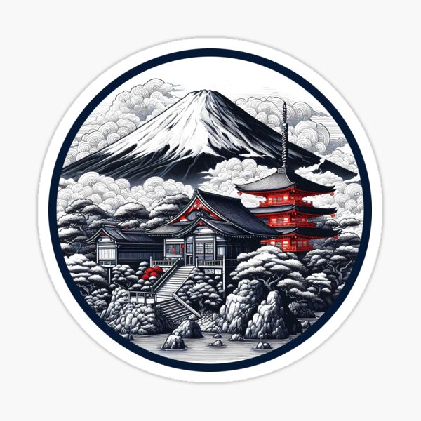 Item preview,  Mount Fuji designed and sold by Red-forever.