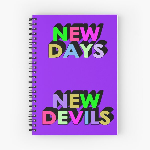 Item preview, NEW DAYS NEW DEVILS designed and sold by The Turbulent Architect.