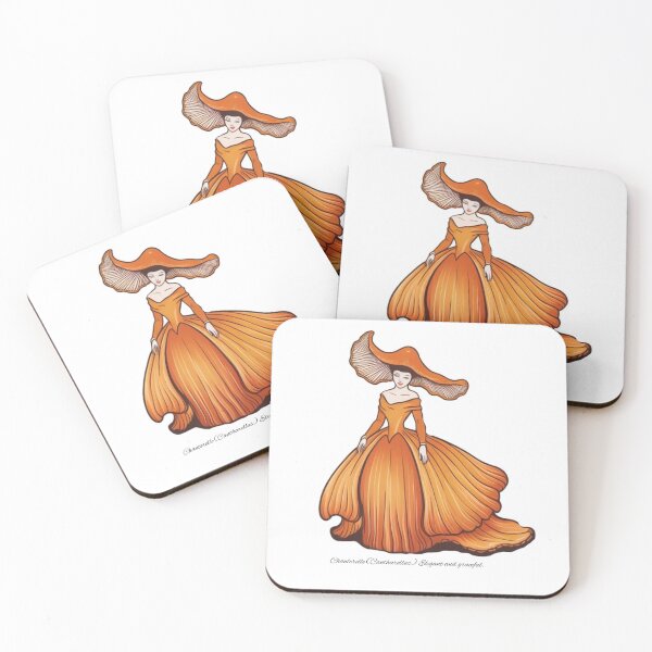 Item preview, Chanterelle Mushroom: Elegant and graceful designed and sold by Forest Aura Vibes.