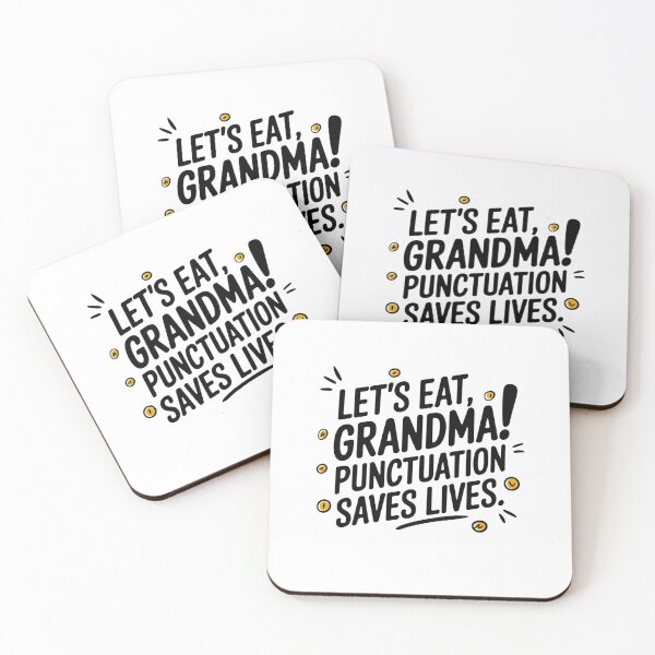 Item preview, Funny Punctuation Grammar Humor designed and sold by Mateusz Majcherek.