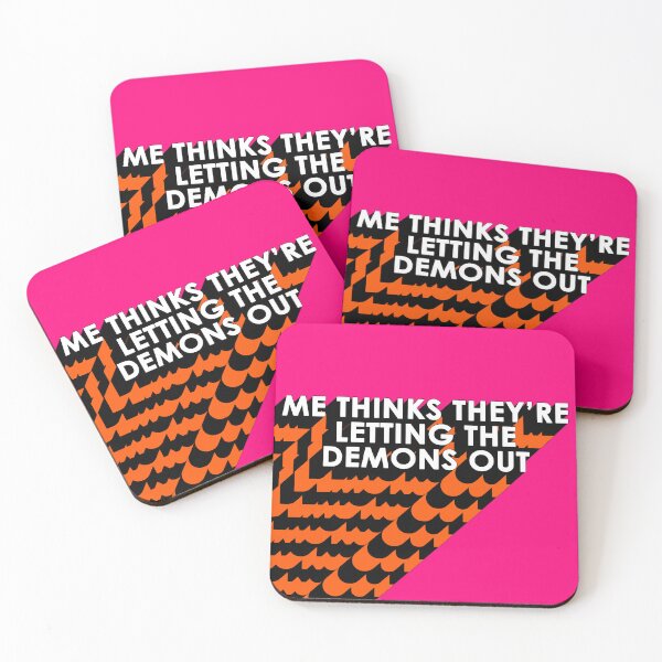 Item preview, ME THINKS THEY'RE LETTING THE DEMONS OUT designed and sold by The Turbulent Architect.