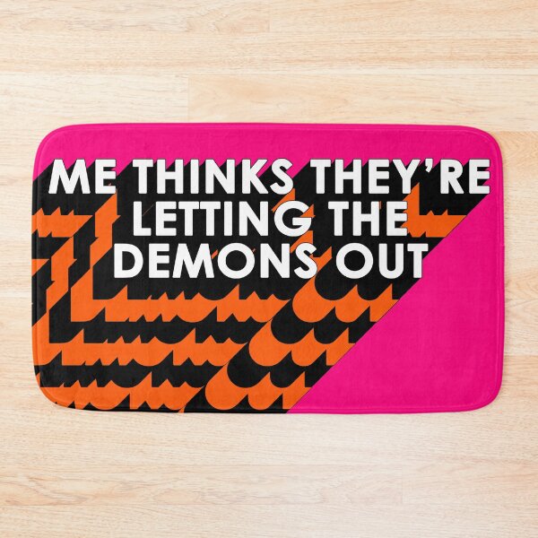 Item preview, ME THINKS THEY'RE LETTING THE DEMONS OUT designed and sold by The Turbulent Architect.