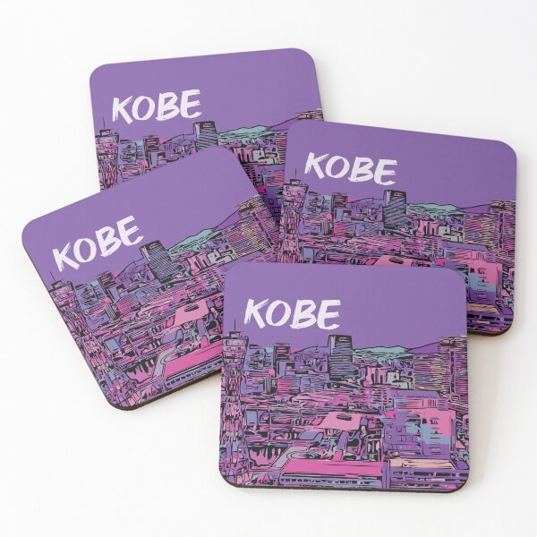 Item preview, Kobe - Japanese City Pop Aesthetic designed and sold by Lakeric Cityscapes.