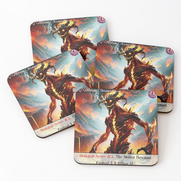 Item preview, "The Molten Revenant: Drakmor Series #5/8 – Fire Demon"  designed and sold by KMChronicles.