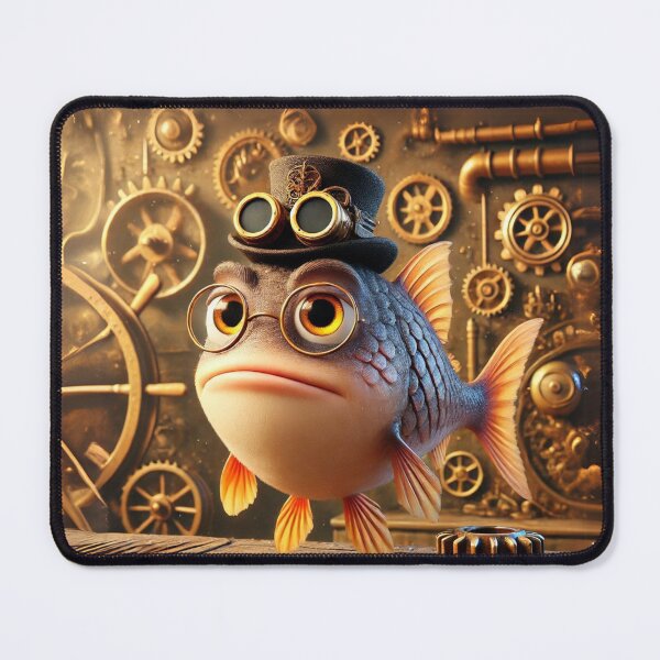 Item preview, Steampunk Codfish in Gear Workshop designed and sold by Sillytoe.
