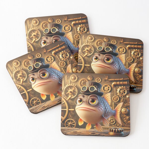 Item preview, Steampunk Codfish in Gear Workshop designed and sold by Sillytoe.