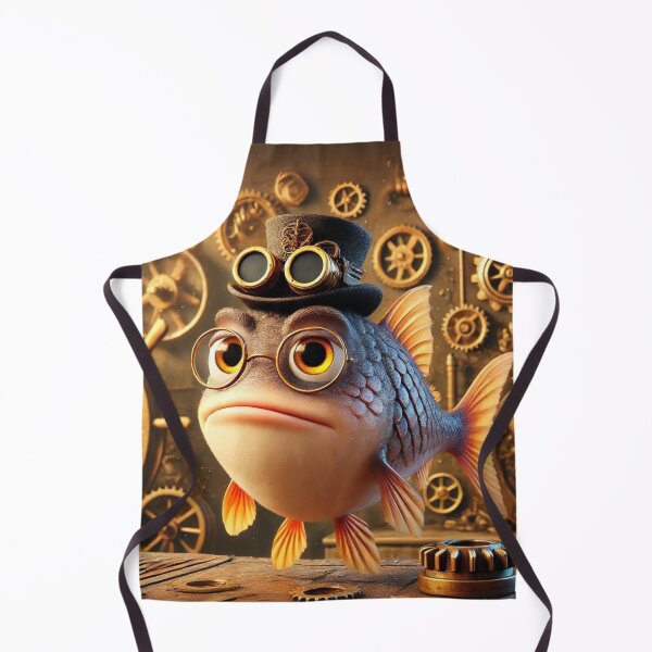 Item preview, Steampunk Codfish in Gear Workshop designed and sold by Sillytoe.