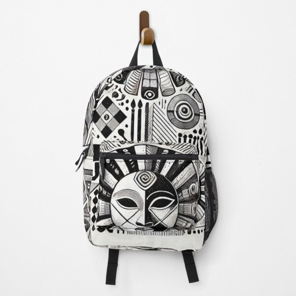 Item preview, An Artistic Fusion of African Heritage in Black and White designed and sold by OandSDesigns23.