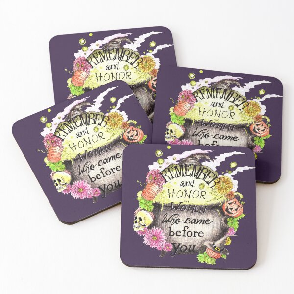 Item preview, Inspiring eco-feminist and witch quote for Halloween designed and sold by Lucy Dreams.