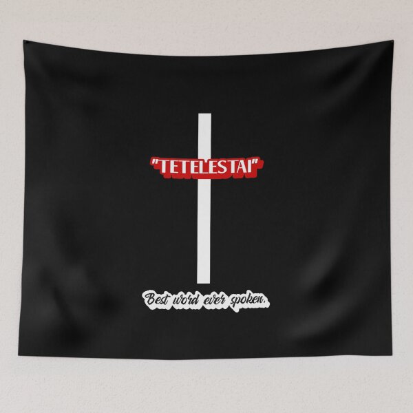 Item preview, "Tetelestai": Best Word Ever Spoken Christian Faith Based Men Women designed and sold by HeavenlyHuesStudio.