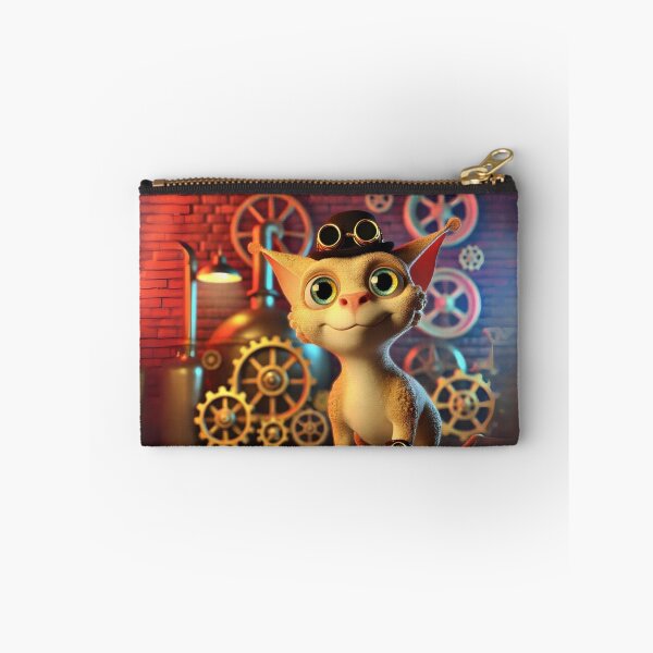 Item preview, Steampunk Corn Rex Cat Art designed and sold by Sillytoe.