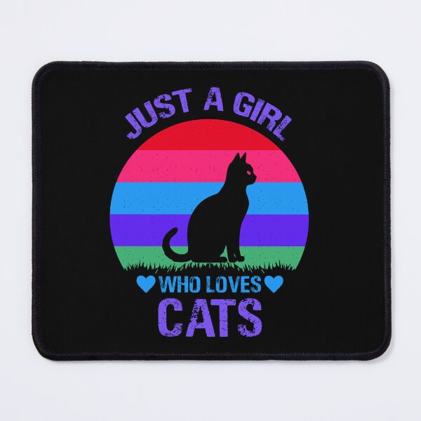 Item preview, Just A Girl Who Loves Cats designed and sold by designing01Ar3.