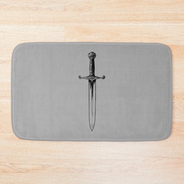 Item preview, Dark Fantasy Dagger - Minimalist Ink Art designed and sold by Twisted Kids.