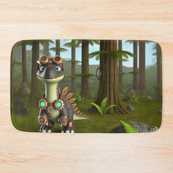 Item preview, Steampunk Cryolophosaurus in Gear Forest designed and sold by Sillytoe.