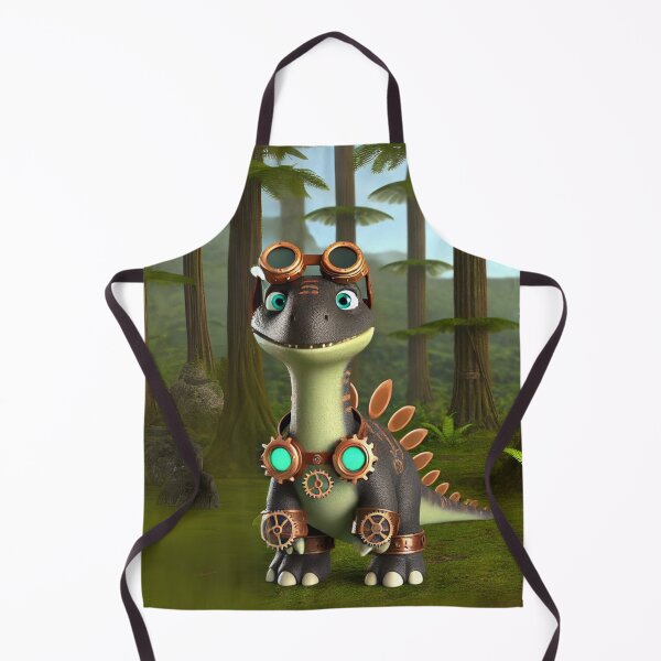 Item preview, Steampunk Cryolophosaurus in Gear Forest designed and sold by Sillytoe.