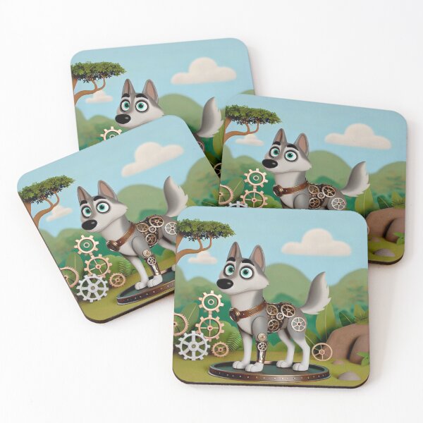Item preview, Steampunk Czechoslovakian Wolfdog Design designed and sold by Sillytoe.