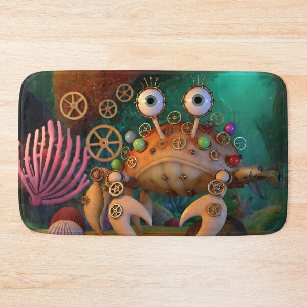 Item preview, Steampunk Decorator Crab Fantasy Art designed and sold by Sillytoe.