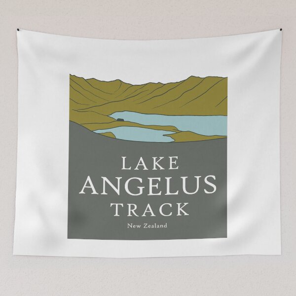 Item preview, Lake Angelus track - New Zealand designed and sold by Moritz Schwäble.