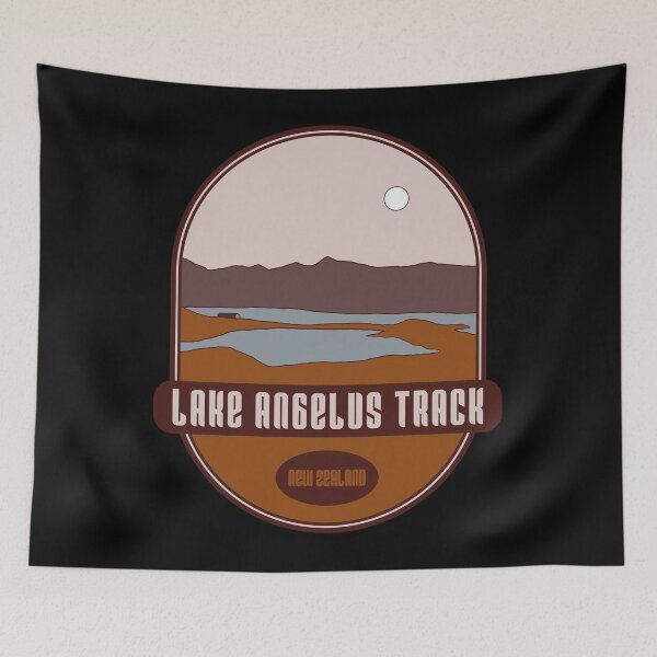 Item preview, Lake Angelus track - New Zealand designed and sold by Moritz Schwäble.