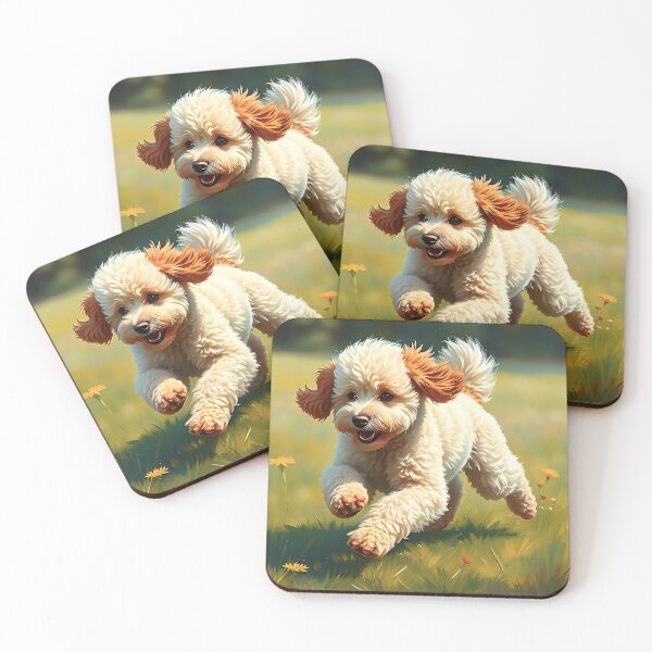 Item preview, Toy Poodle Dog Oil Painting Style Dog Lover designed and sold by kakarikihill.
