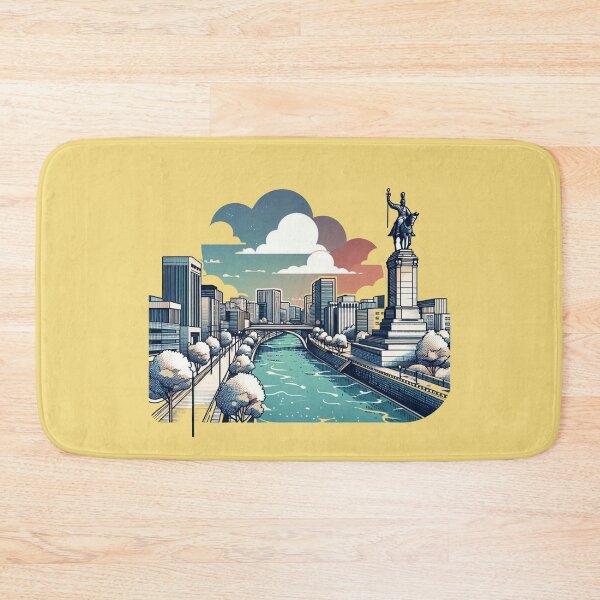 Item preview, Admiral Yi Sun-sin 3D Sketch – Seoul’s Historic Landmark,  designed and sold by PaintMeWorld.