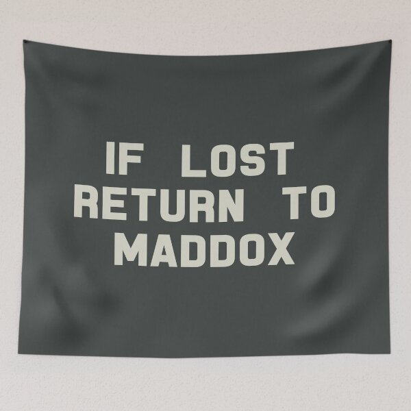 Item preview, If Lost Return to Maddox Baston Tee designed and sold by deluluhaze.