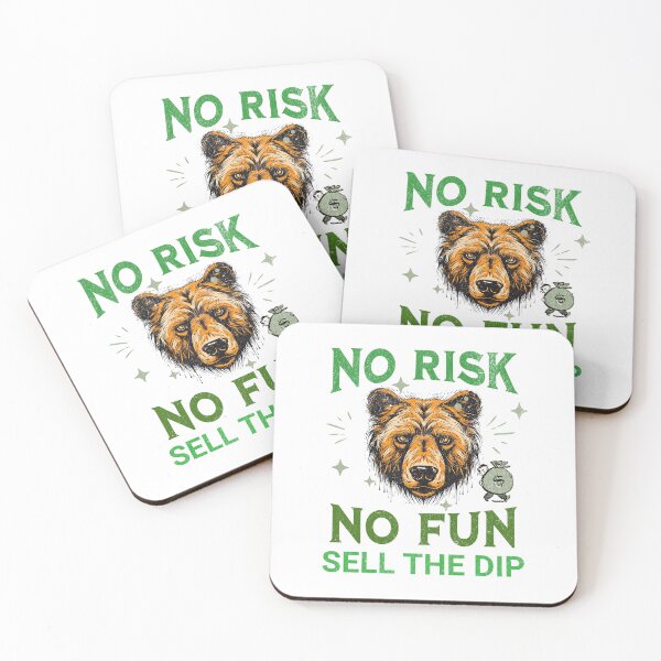 Item preview, No Risk No Fun - Sell the Dip designed and sold by NordicBadger.