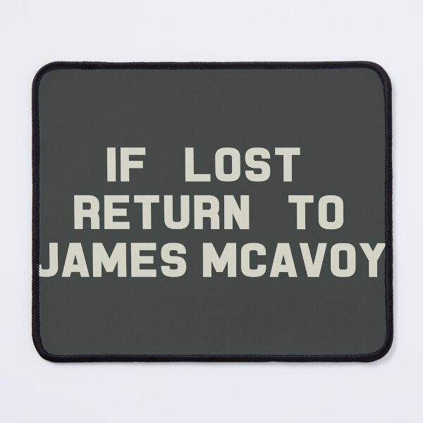 Item preview, If Lost Return to James McAvoy Tee designed and sold by deluluhaze.