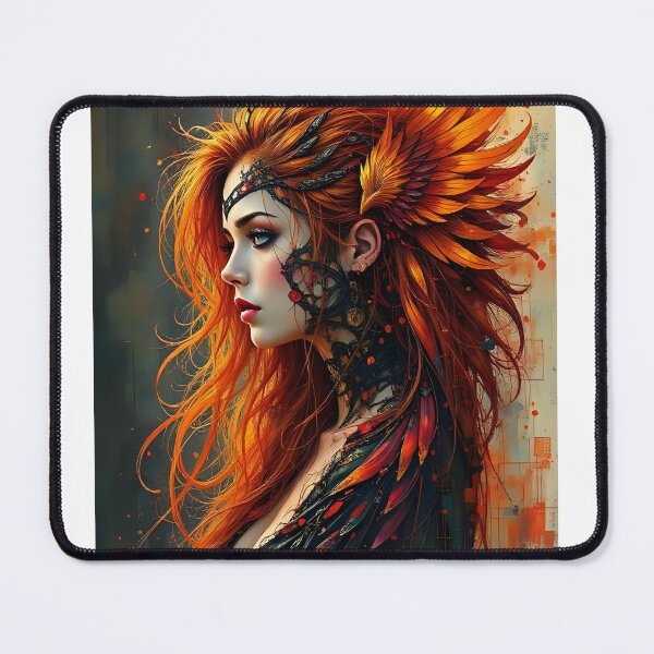 Item preview, Phoenix Firehead designed and sold by Farbenmieze.