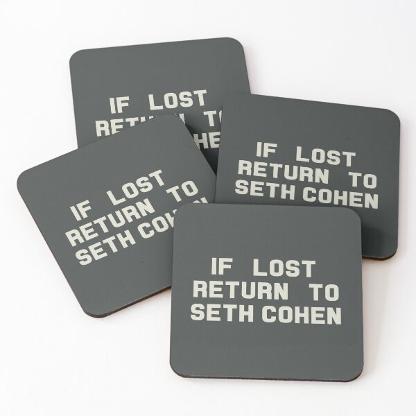 Item preview, If Lost Return to Seth Cohen Tee designed and sold by deluluhaze.