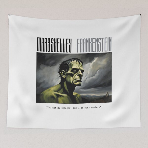 Item preview, Creator and Master in "Frankenstein", by Mary Shelley designed and sold by Filologica.
