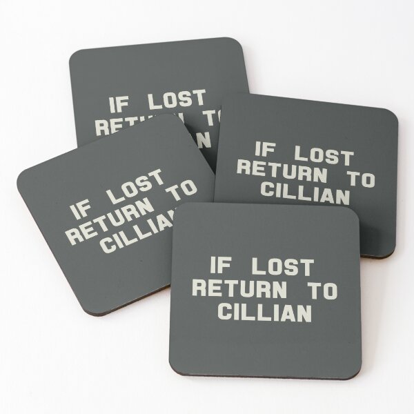 Aperçu de l'œuvre If Lost Return to Cillian Murphy Tee créée et vendue par 2000sbabyangel.