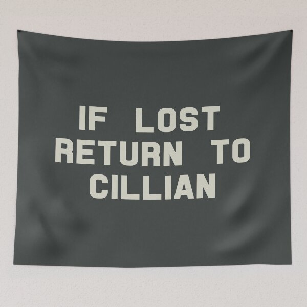 Artikelvorschau, If Lost Return to Cillian Murphy Tee entworfen und verkauft von deluluhaze.