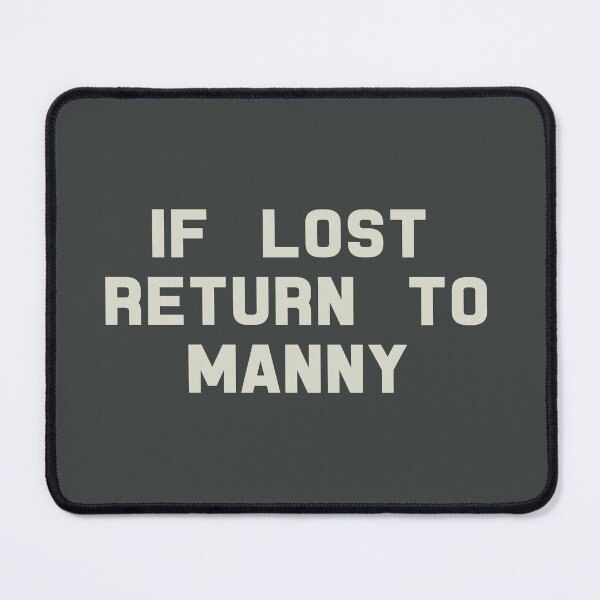 Item preview, If Lost Return to Manny Jacinto Tee designed and sold by 2000sbabyangel.