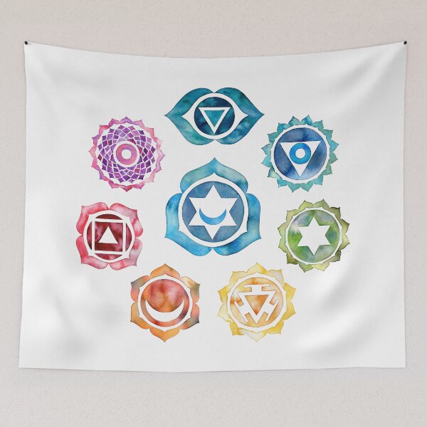 Item preview, Namaste Chakra Art, Yoga, 7 Chakras, Root Chakra designed and sold by Laura Bell.