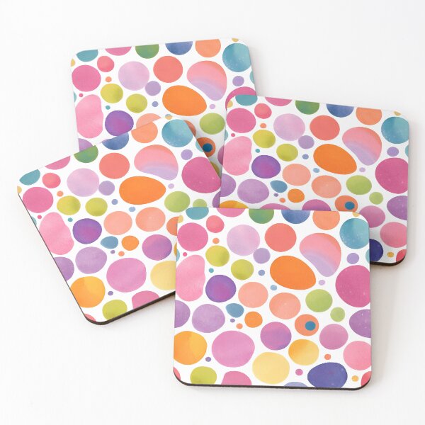 Item preview, Multicolor dots pattern designed and sold by Gioia-JJ.