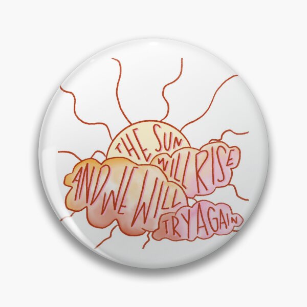 Item preview, The Sun Will Rise Orange Pink Sunrise designed and sold by zoeleigh.
